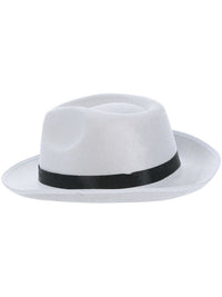 Gangster Hat, White Dress Loud