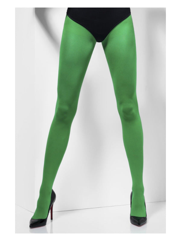 Opaque Tights, Green Dress Loud