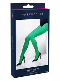 Opaque Tights, Green Dress Loud