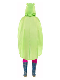Frog Party Poncho, Green Dress Loud