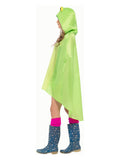 Frog Party Poncho, Green Dress Loud