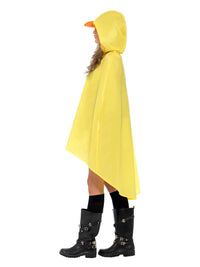 Duck Party Poncho, Yellow Dress Loud