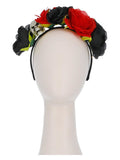 Skull Roses Headband Dress Loud