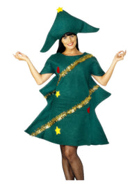 Christmas Tree Costume, Green Dress Loud