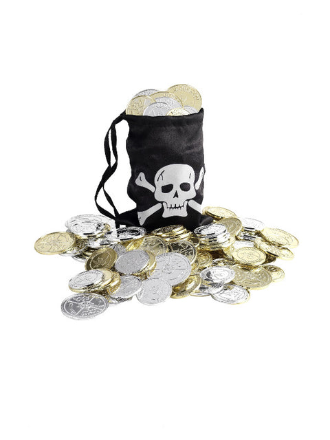 Pirate Coin Bag, Black Dress Loud