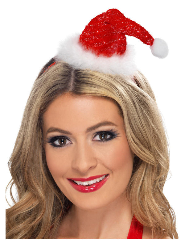 Mini Santa Hat, Red Dress Loud