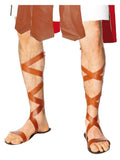 Roman Sandals, Brown Dress Loud