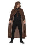 Gravekeeper Hooded Cloak, Brown Dress Loud