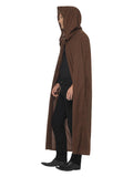 Gravekeeper Hooded Cloak, Brown Dress Loud