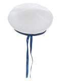 Sailor Hat, White Dress Loud