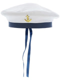 Sailor Hat, White Dress Loud