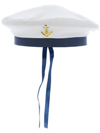 Sailor Hat, White Dress Loud