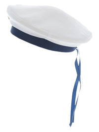 Sailor Hat, White Dress Loud