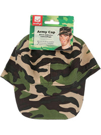 Army Cap, Camouflage Dress Loud
