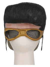 Elvis Headpiece, Black Dress Loud