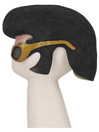 Elvis Headpiece, Black Dress Loud