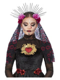 Deluxe Sunburst Day of the Dead Headband Dress Loud