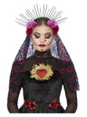 Deluxe Sunburst Day of the Dead Headband