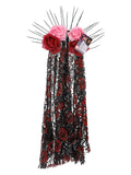 Deluxe Sunburst Day of the Dead Headband Dress Loud