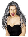 Renaissance Vamp Wig, Black & White