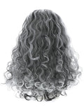 Renaissance Vamp Wig, Black & White Dress Loud