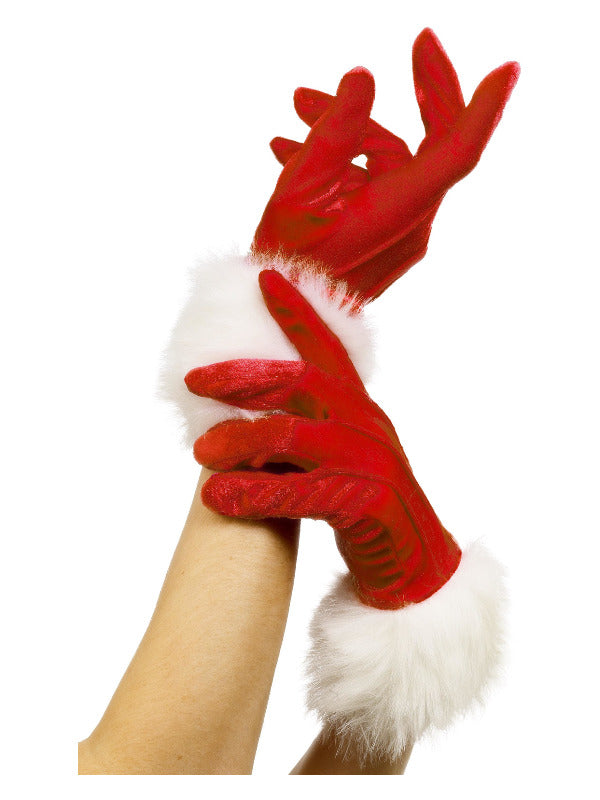 Santa Gloves, Red Dress Loud