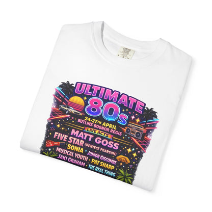 ULTIMATE 80s Bognor 24th April 2026 Lineup Statement TShirt Dress Loud