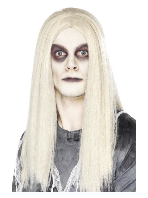 Ghostly Spirit Wig, Grey Dress Loud