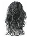 Gothic Vampire Wig, Black Dress Loud