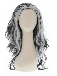 Gothic Vampire Wig, Black Dress Loud