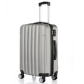 3 Pcs Suitcase Lightweight ABS Carry-on Hand Luggage 4 Spinner Wheels Trolley Case Dress Loud