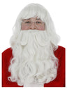 Santa Wig and Beard Set, White