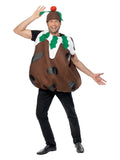 Christmas Pudding Costume, Brown Dress Loud