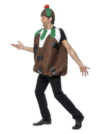 Christmas Pudding Costume, Brown Dress Loud