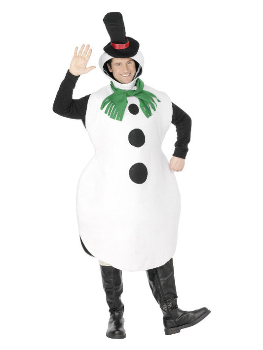 Snowman Costume, White Dress Loud