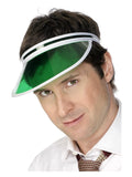 Poker Visor, Green Dress Loud