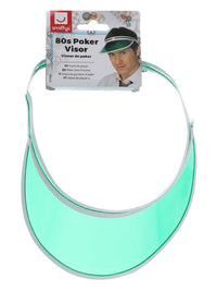 Poker Visor, Green Dress Loud