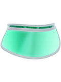Poker Visor, Green Dress Loud