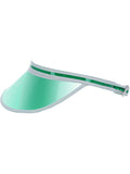 Poker Visor, Green Dress Loud