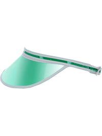 Poker Visor, Green Dress Loud