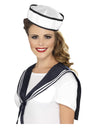 Sailor Scarf & Hat, White