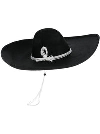 Authentic Mexican Bandit Sombrero, Black Dress Loud
