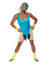 Lets Get Physical, Work Out Costume, Blue