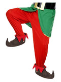 Elf Shoes with Bells, Brown Dress Loud