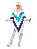 Super Trooper Poncho, White Dress Loud