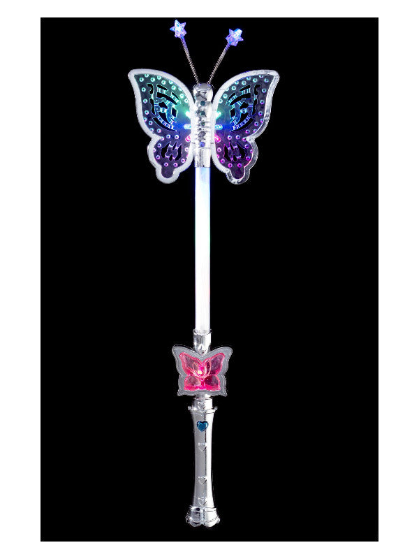 Butterfly Wand, Silver Dress Loud