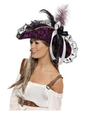 Fever Marauding Pirate Hat, Purple Dress Loud