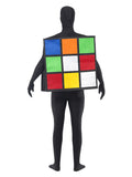 Rubik's Cube Unisex Costume, Multi-Coloured Dress Loud
