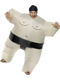 Sumo Wrestler Costume, White Dress Loud
