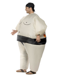 Sumo Wrestler Costume, White Dress Loud